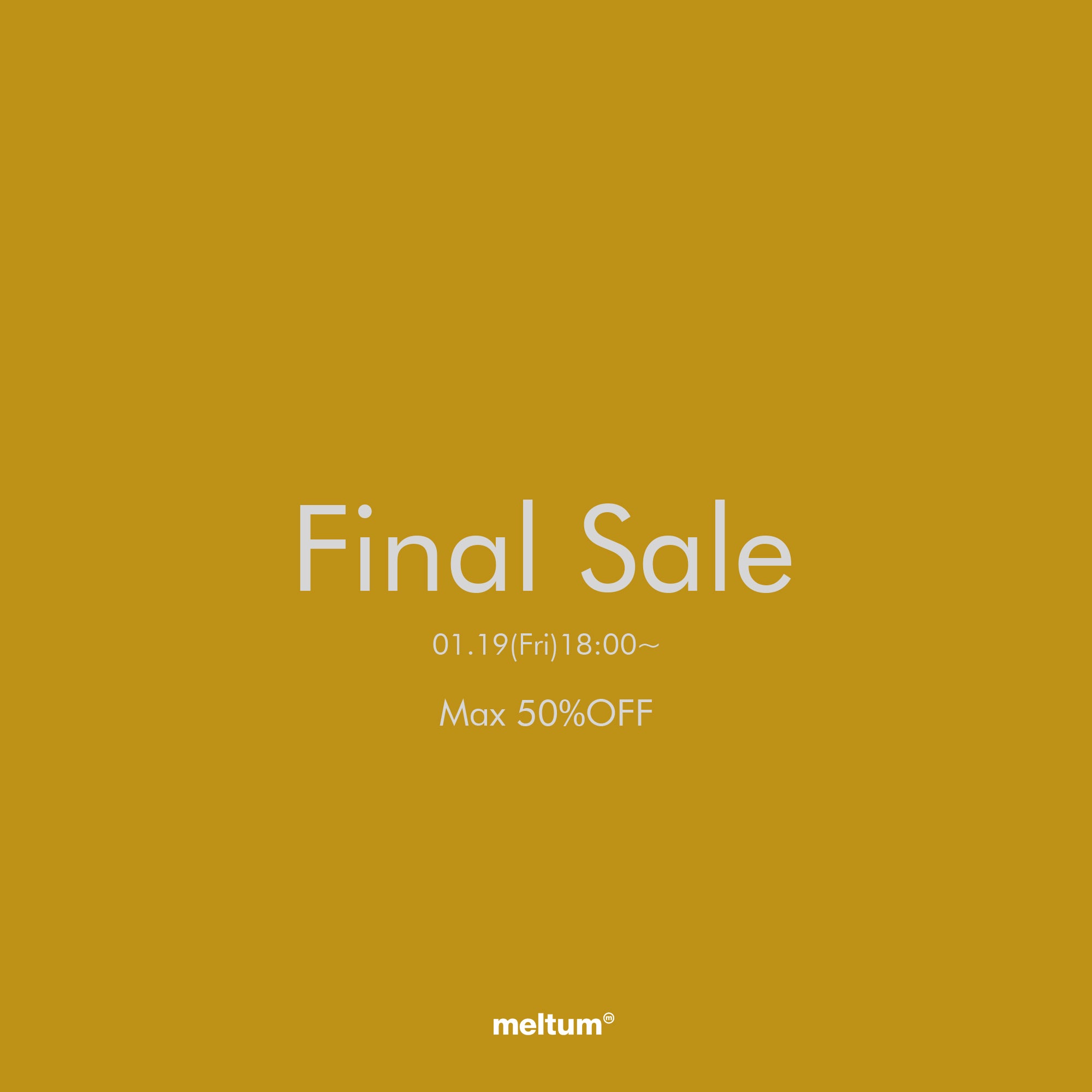 FINAL SALE