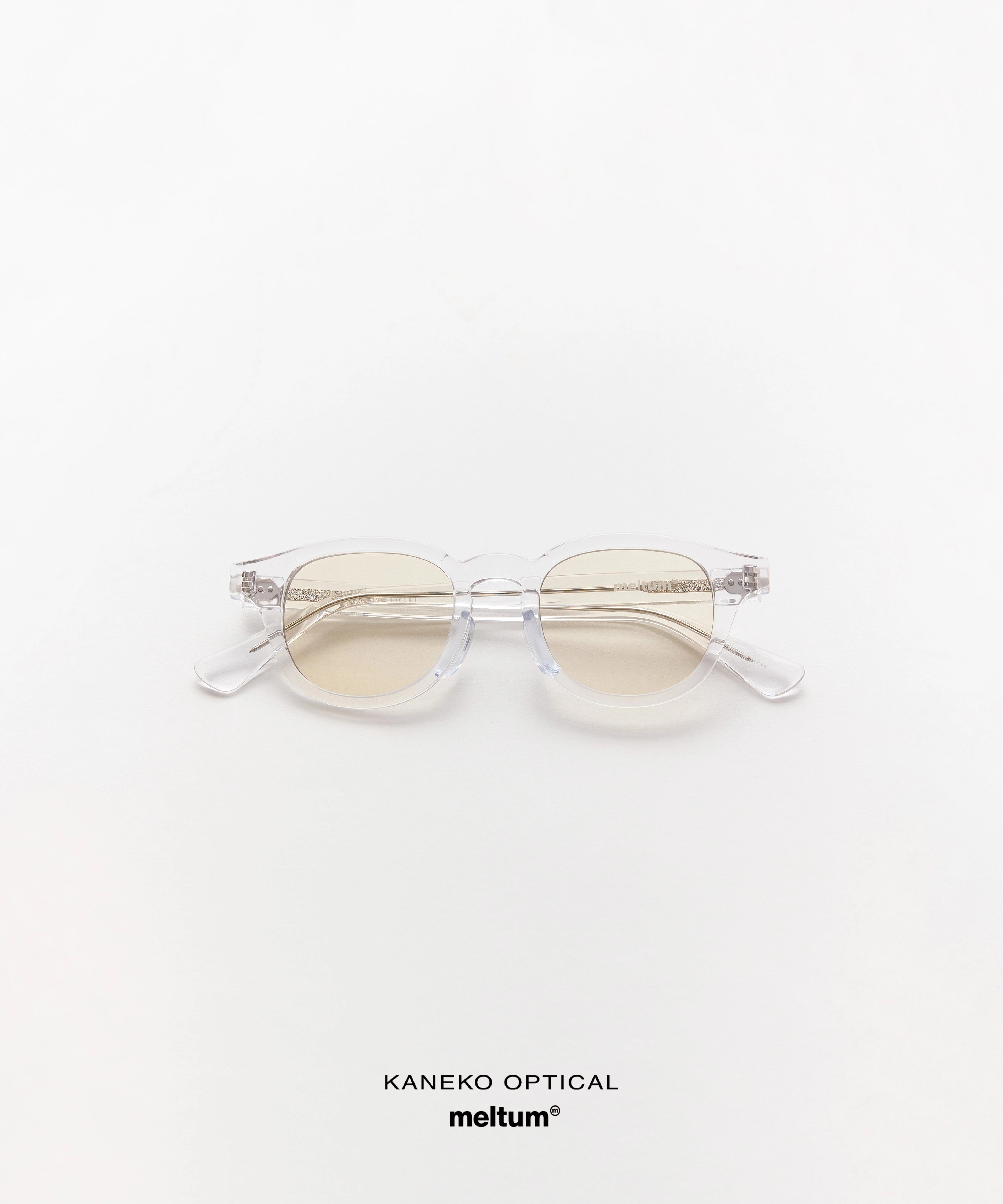 KANEKO OPTICAL × meltum EYEWEAR CLEAR