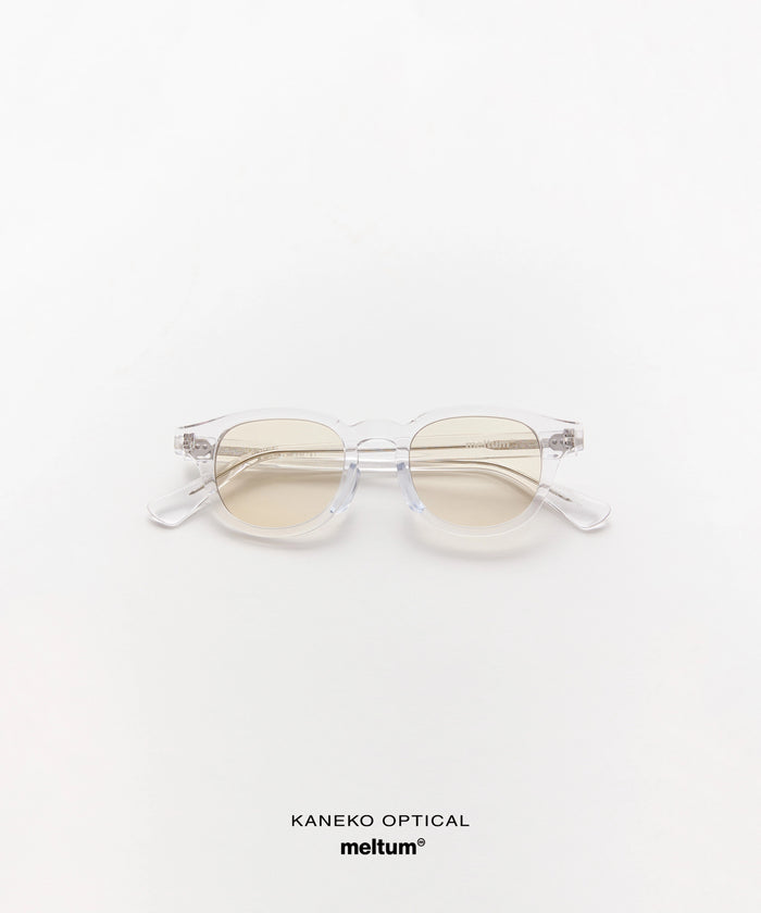 KANEKO OPTICAL × meltum EYEWEAR CLEAR