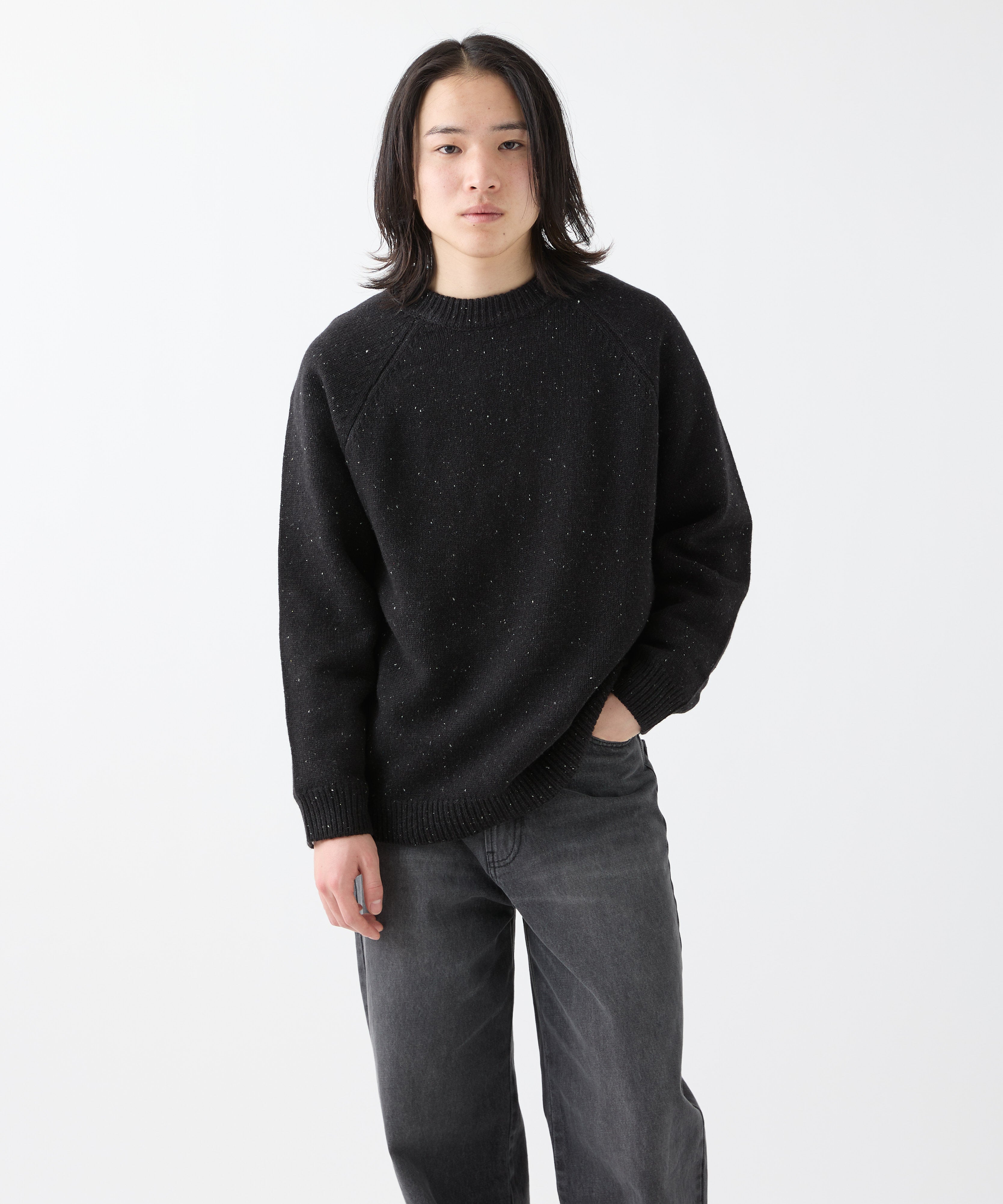 WOOL CREWNECK KNIT