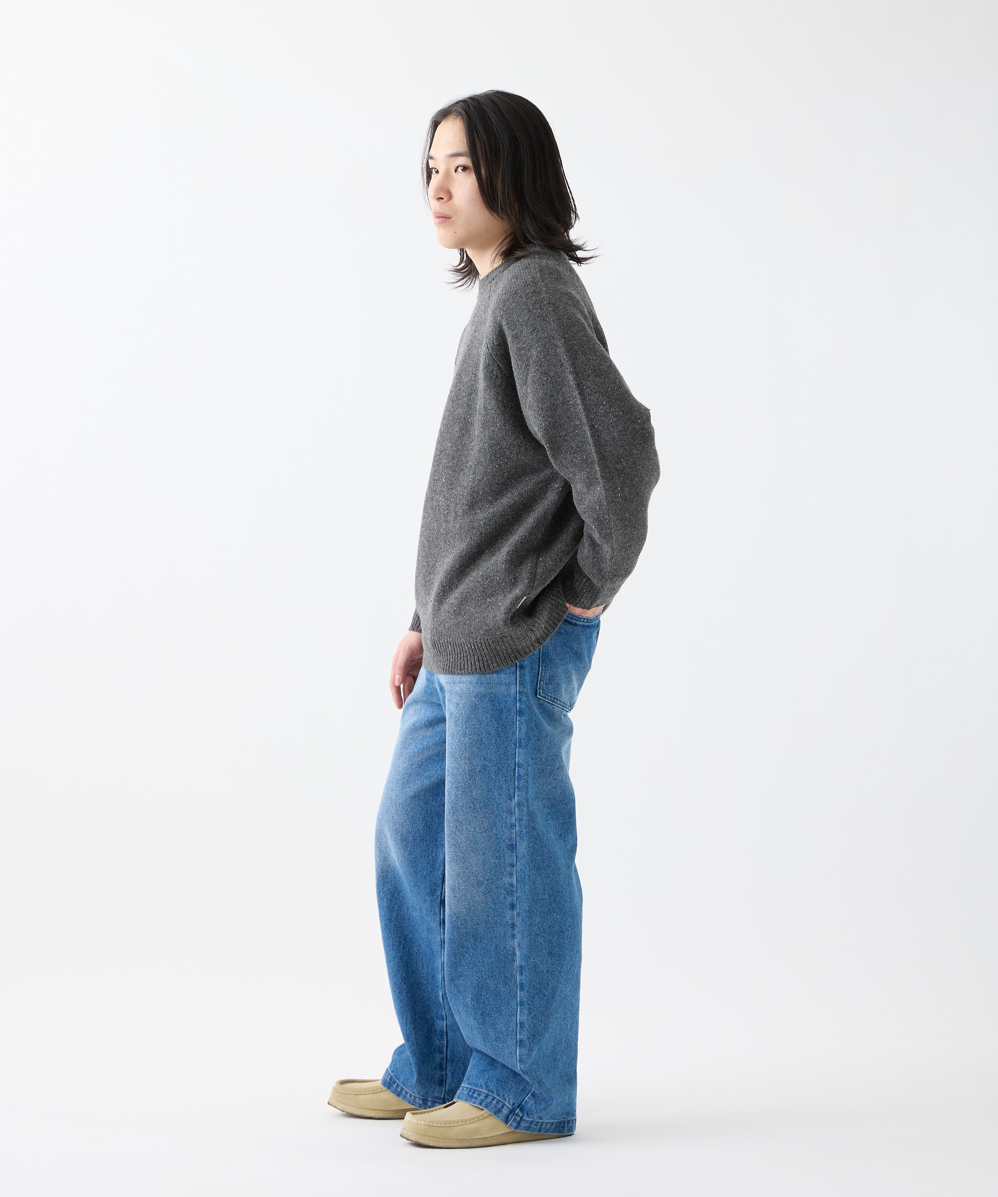 WOOL CREWNECK KNIT