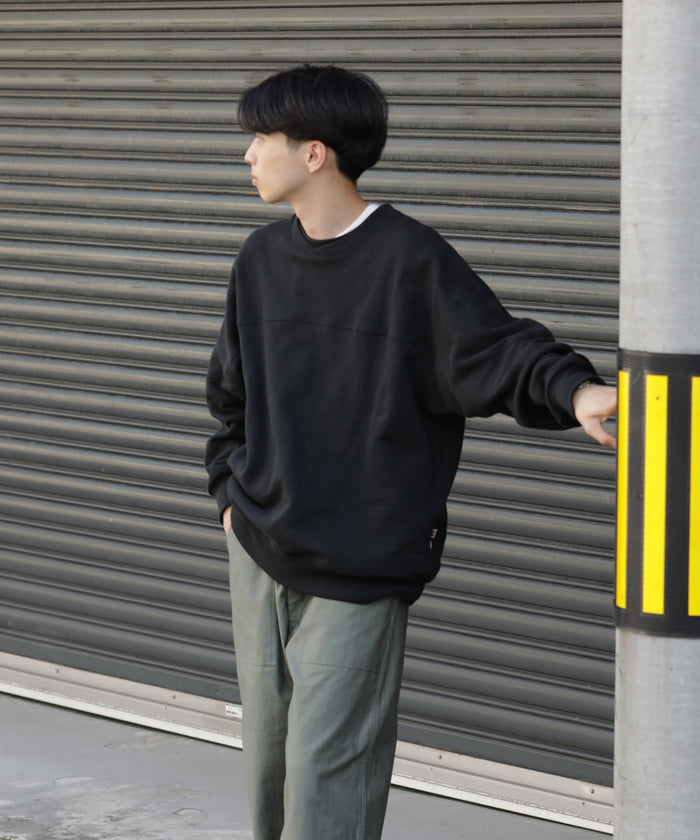 ×RUSSELL ATHLETIC "HIGH COTTON" CAP SHOULDER SWEATSHIRT