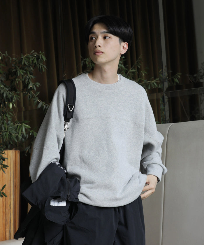 ×RUSSELL ATHLETIC "HIGH COTTON" CAP SHOULDER SWEATSHIRT