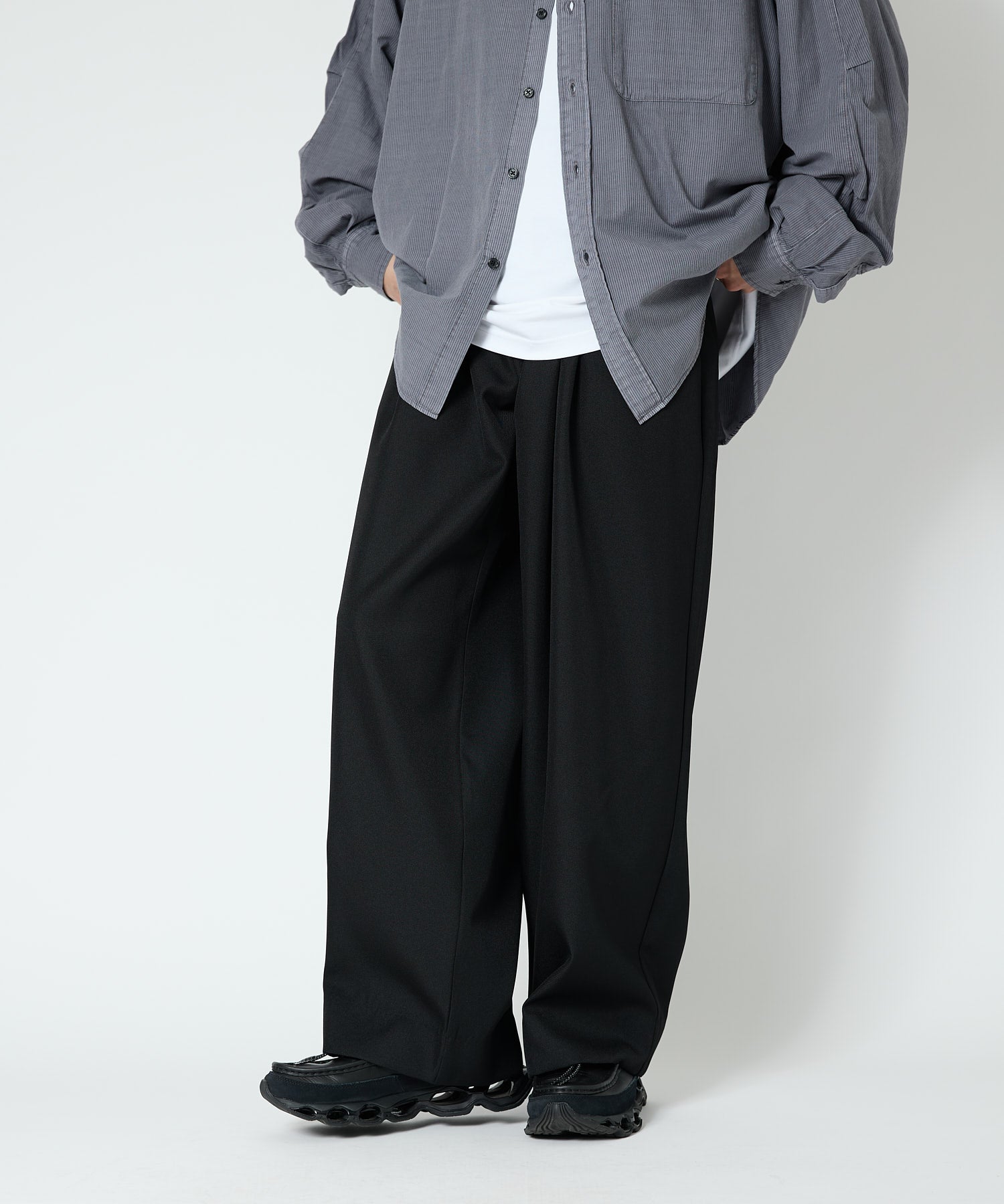 3TUCK EASY TROUSERS