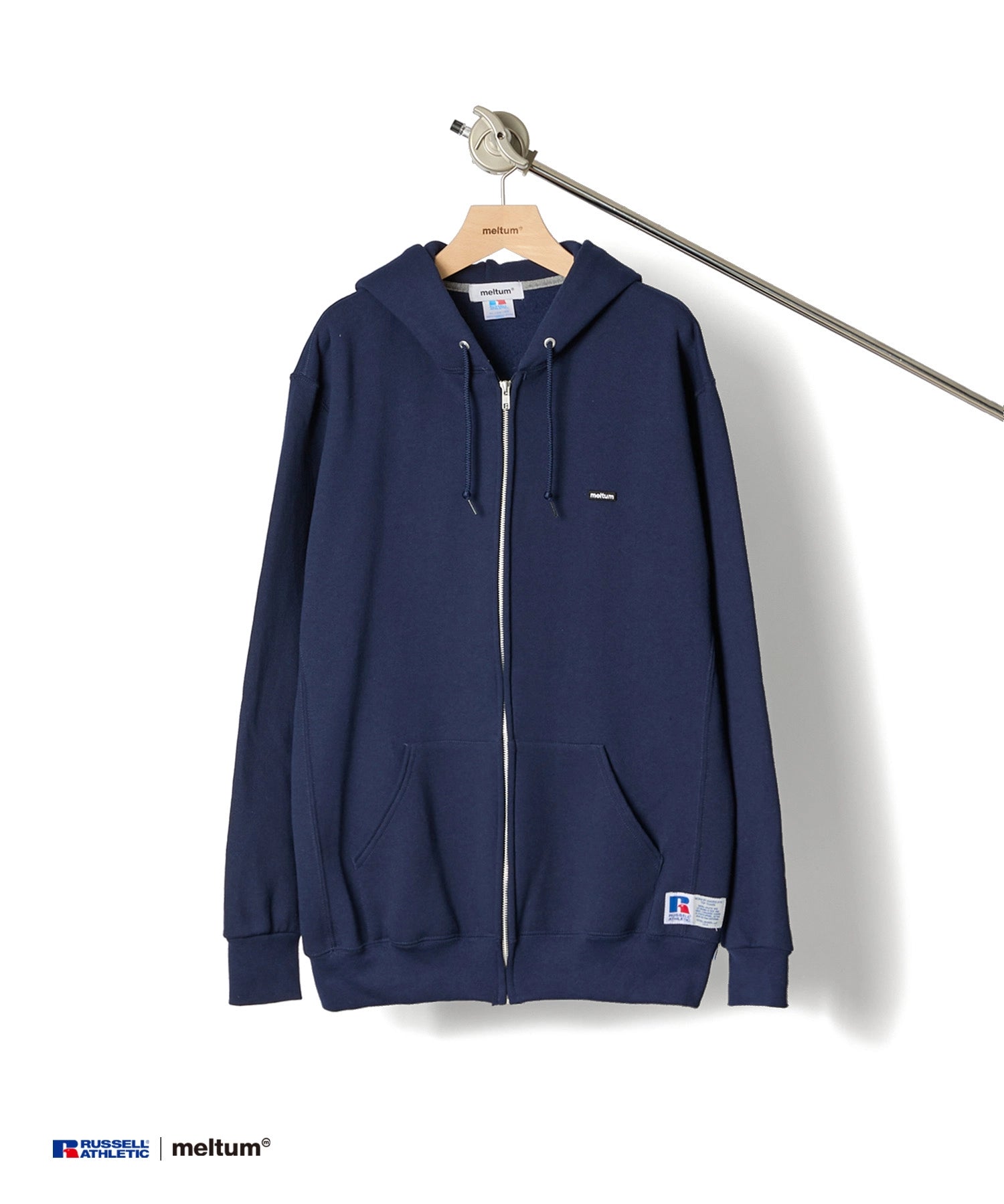 ×RUSSELL ATHLETIC STANDARD ZIP HOODIE