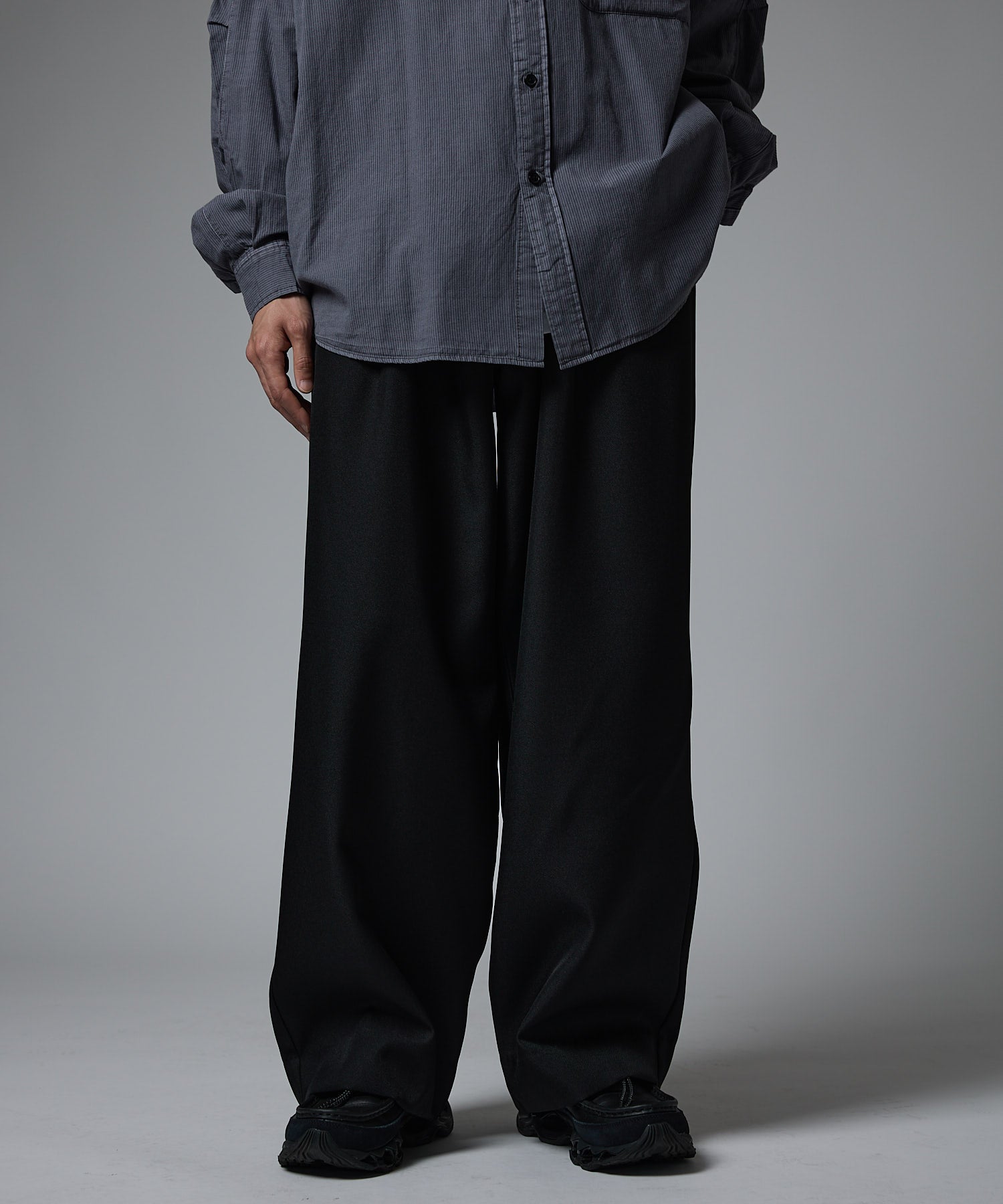 3TUCK EASY TROUSERS