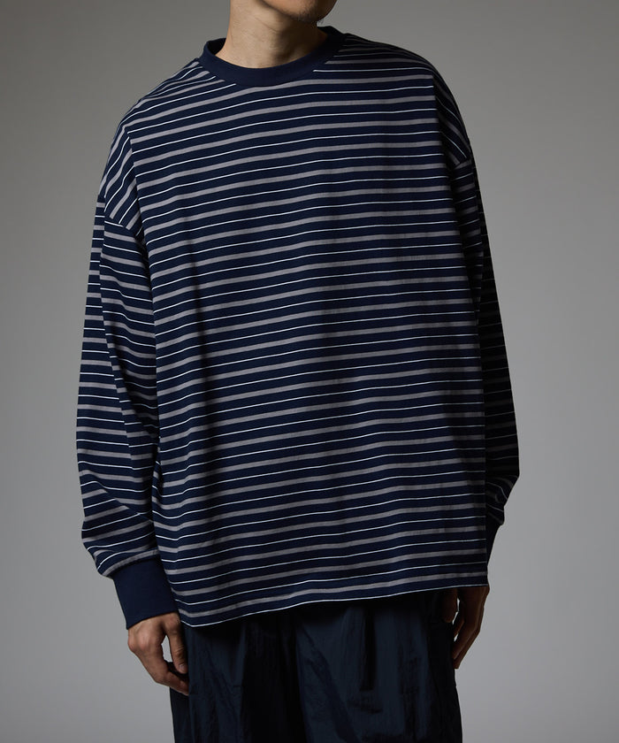 MULTI BORDER L/S TEE