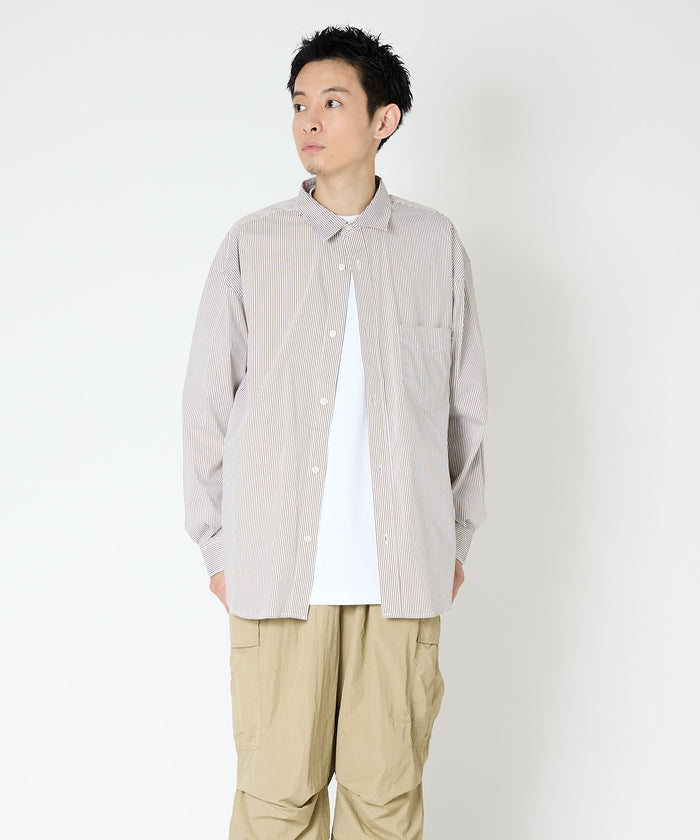 LOOSE STRIPE SHIRT L/S