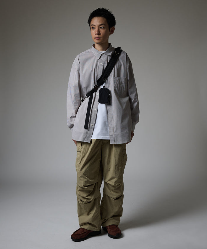 LOOSE STRIPE SHIRT L/S