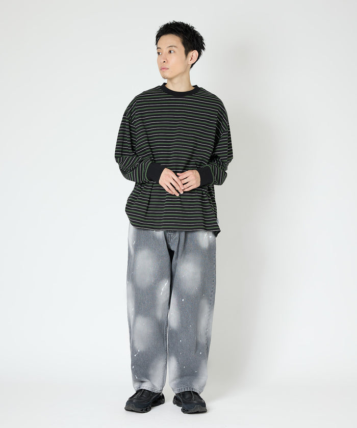 BAGGY DENIM VINTAGE DYED