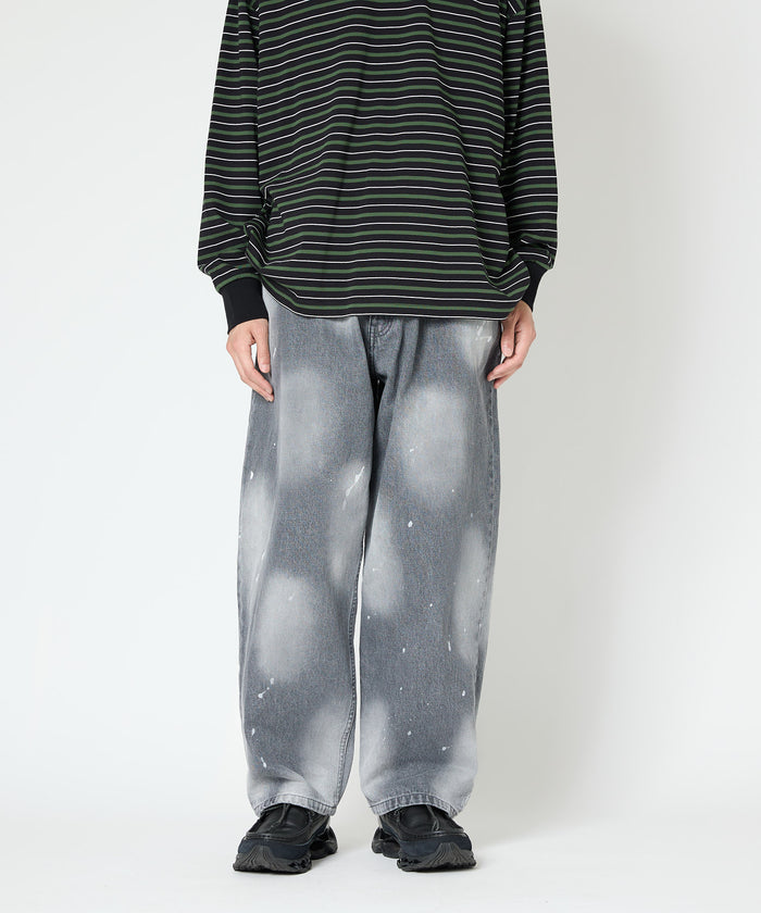 BAGGY DENIM VINTAGE DYED