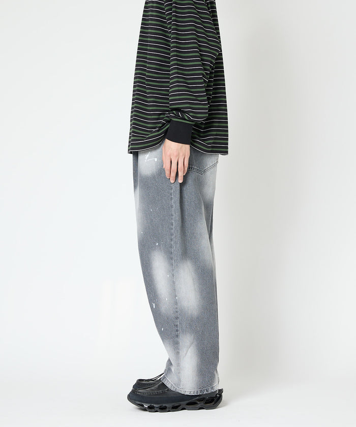 BAGGY DENIM VINTAGE DYED