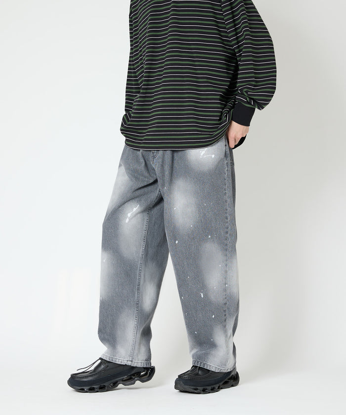 BAGGY DENIM VINTAGE DYED