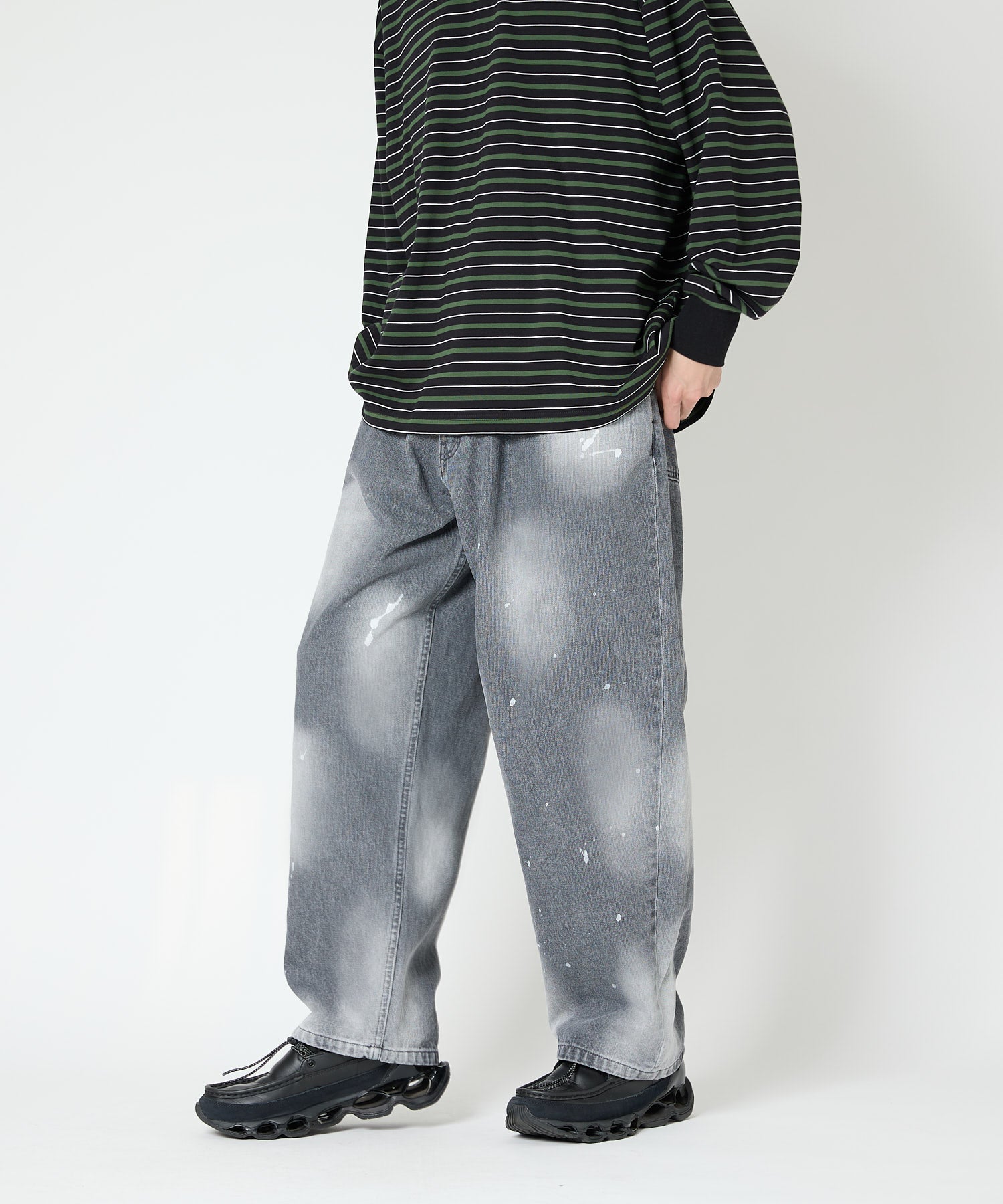 BAGGY DENIM VINTAGE DYED