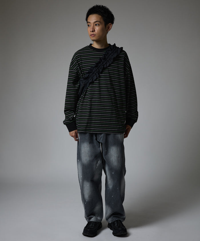 BAGGY DENIM VINTAGE DYED