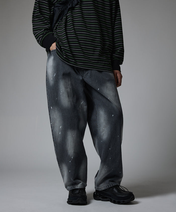 BAGGY DENIM VINTAGE DYED