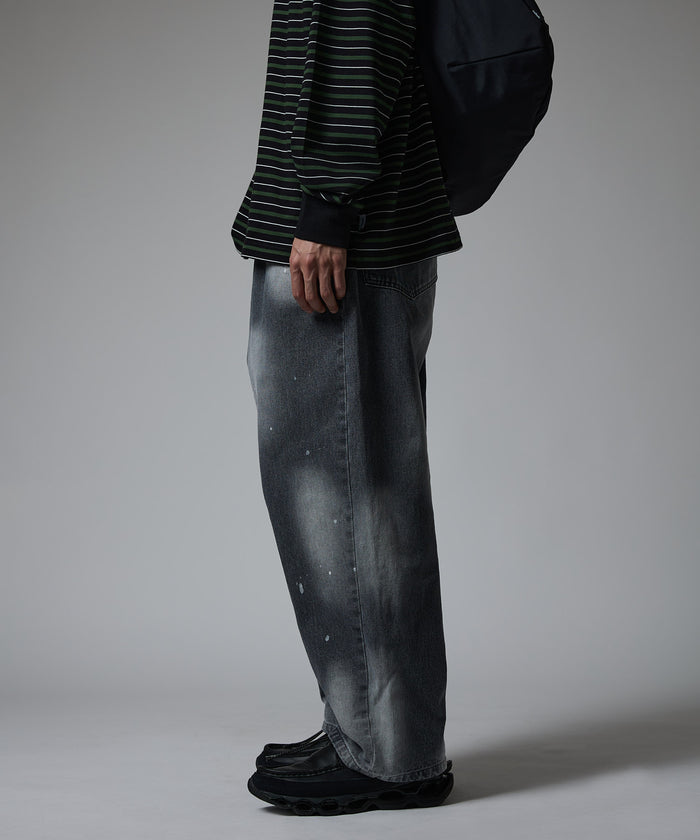 BAGGY DENIM VINTAGE DYED