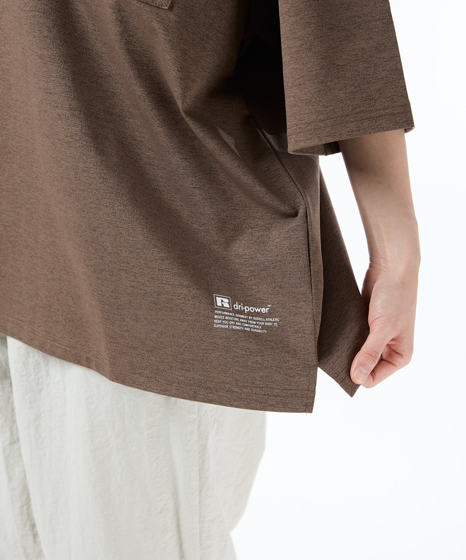 meltum × RUSSELL ATHLETIC DRY POWER BIG T-SHIRT S/S