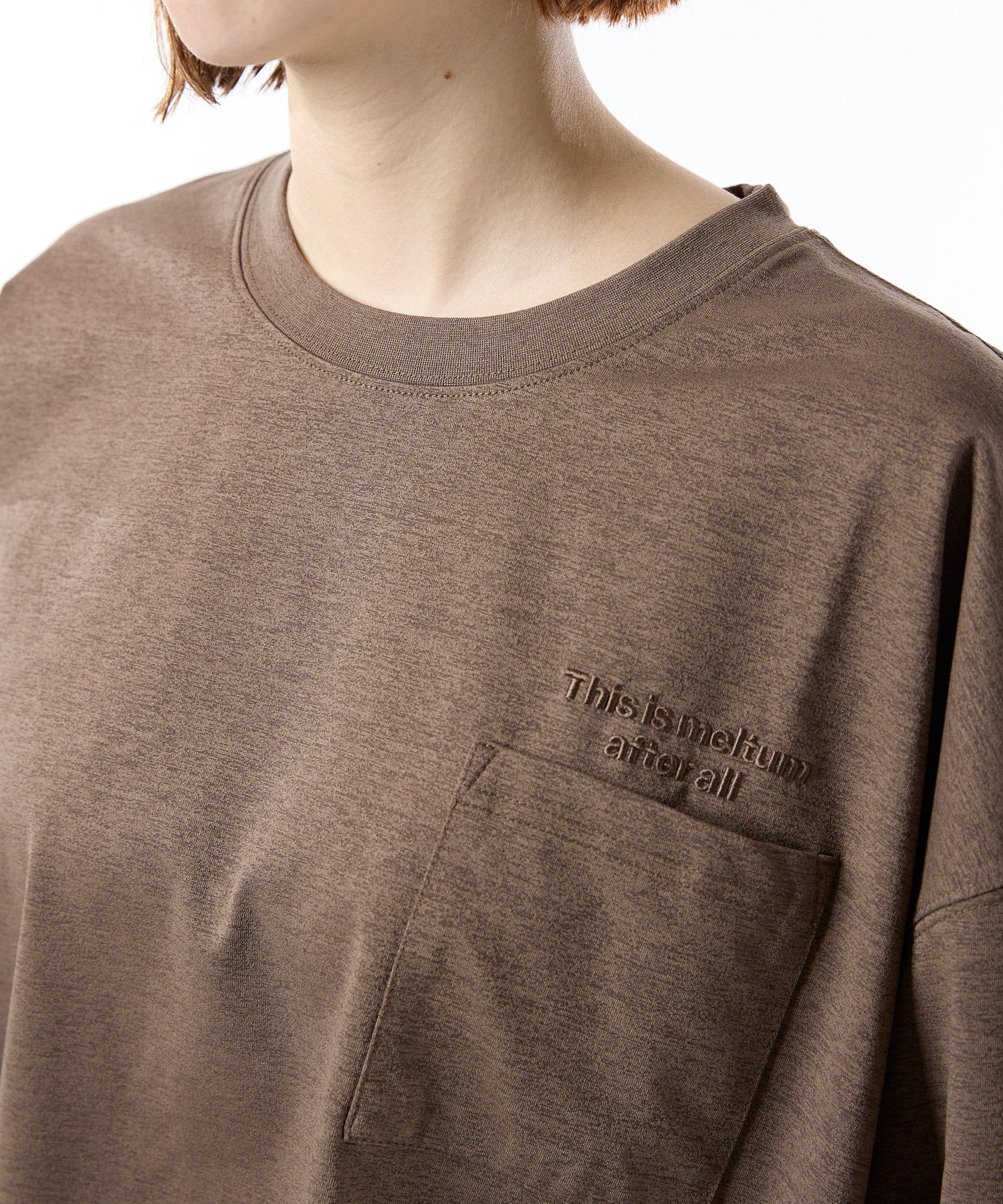 meltum × RUSSELL ATHLETIC DRY POWER BIG T-SHIRT S/S