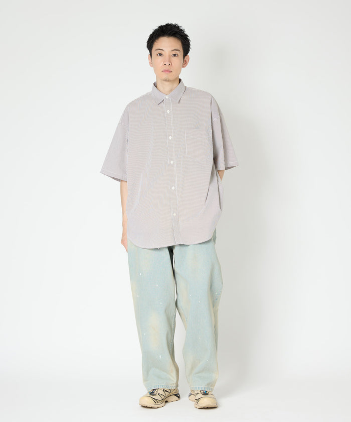LOOSE STRIPE SHIRT S/S