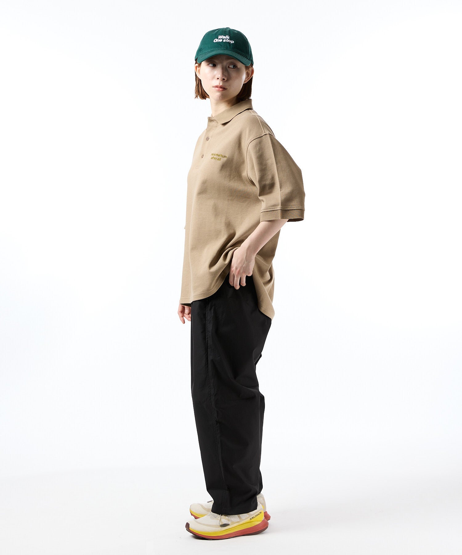 meltum × RUSSELL ATHLETIC OVERSIZE POLO SHIRT S/S