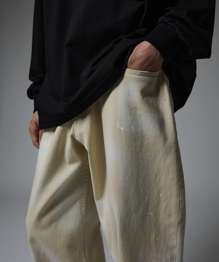 BAGGY DENIM VINTAGE DYED