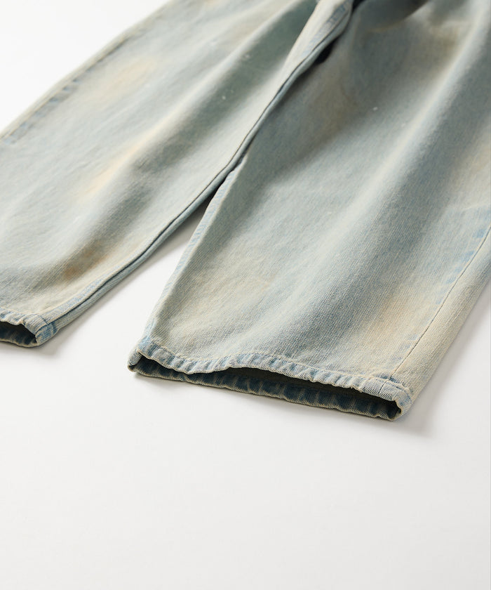 BAGGY DENIM VINTAGE DYED