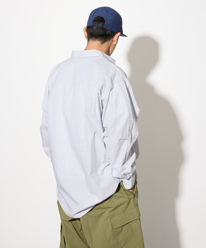 STRIPE TECH SHIRTS L/S