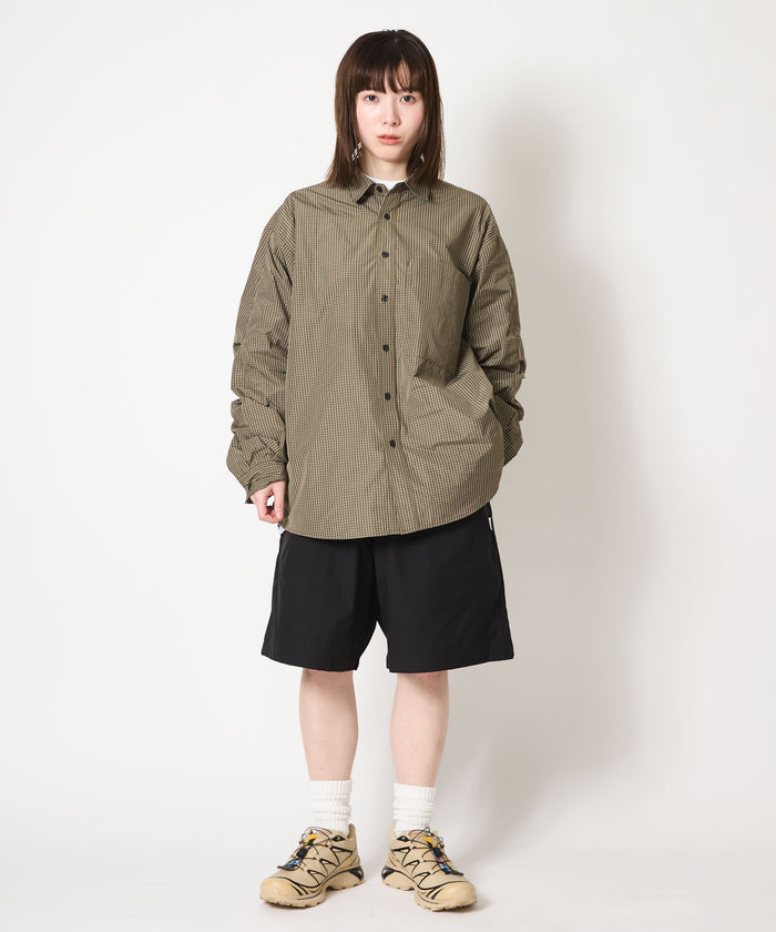 GRAPH CHECK TECH SHIRTS L/S