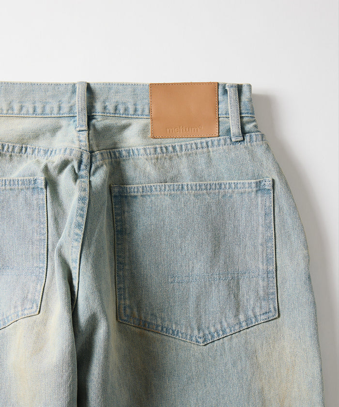 BAGGY DENIM VINTAGE DYED