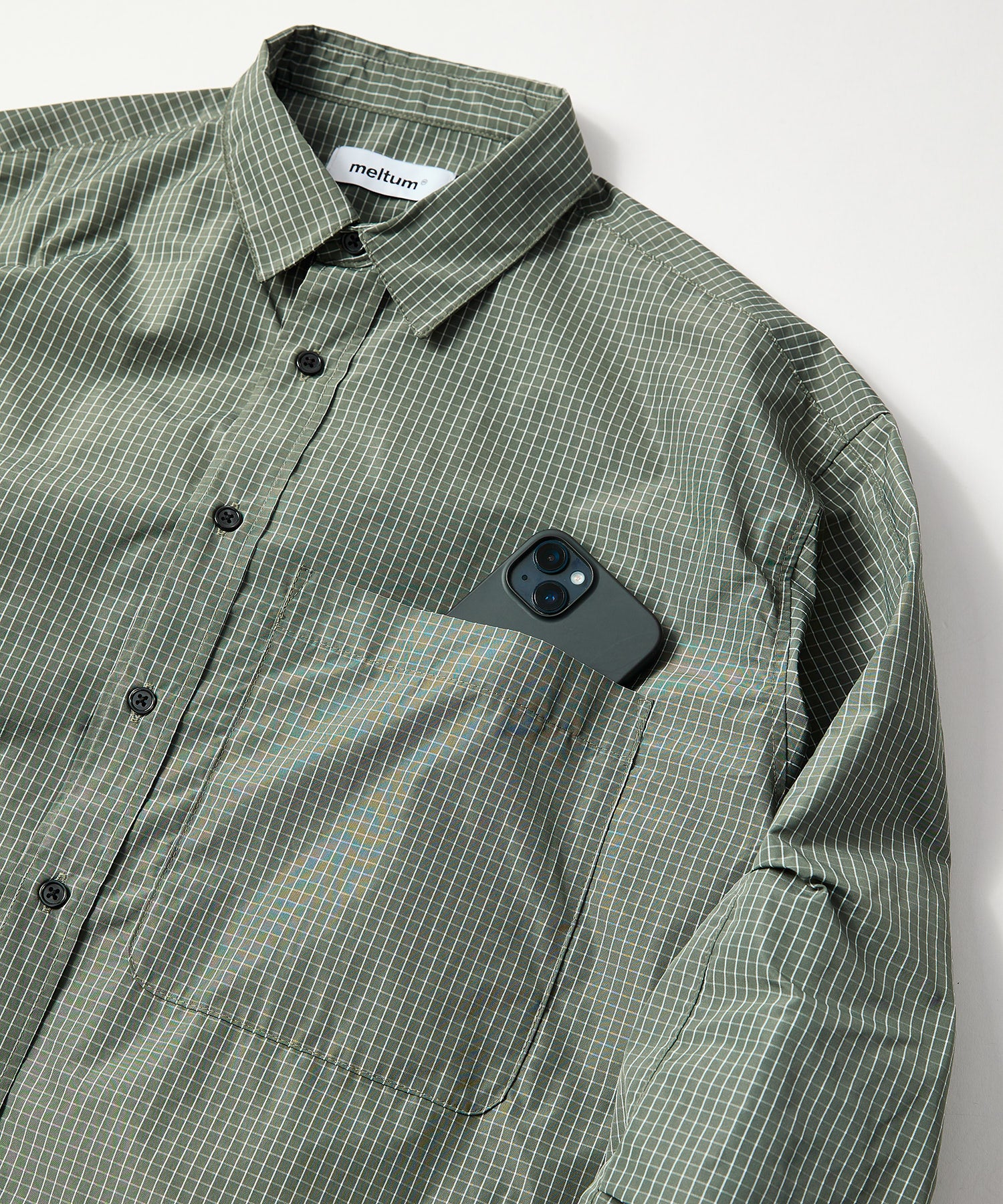 GRAPH CHECK TECH SHIRTS L/S