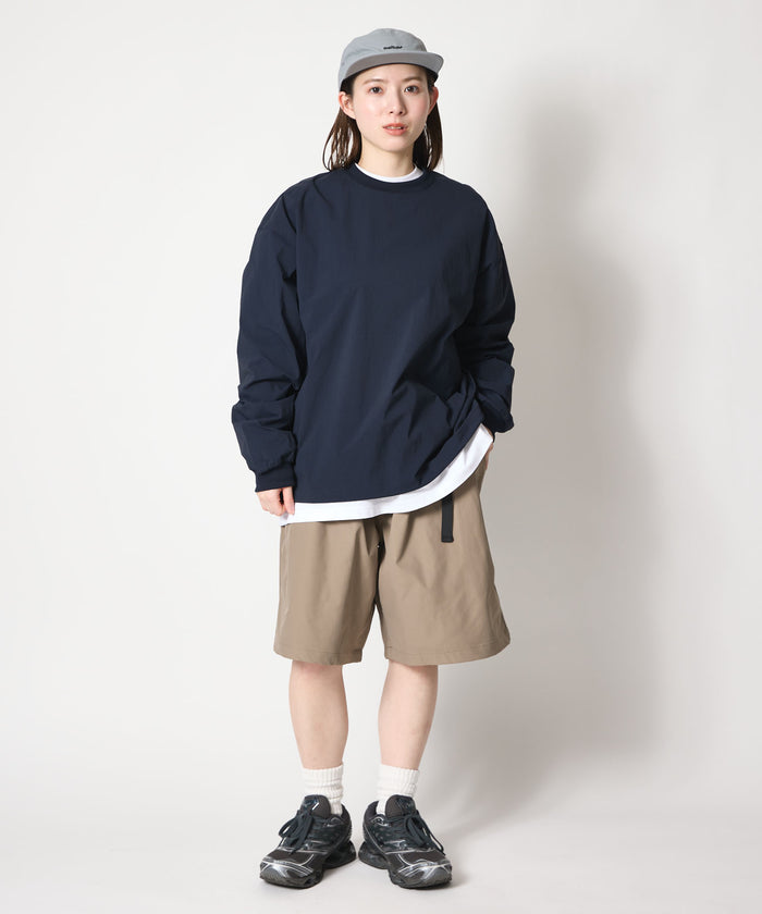 NYLON CREW L/S