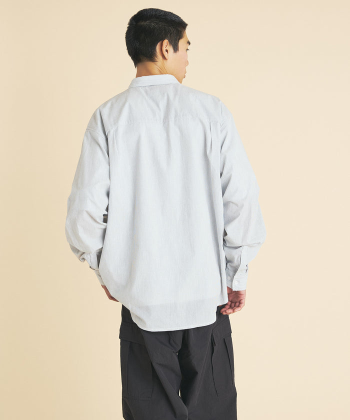 STRIPE TECH SHIRTS L/S