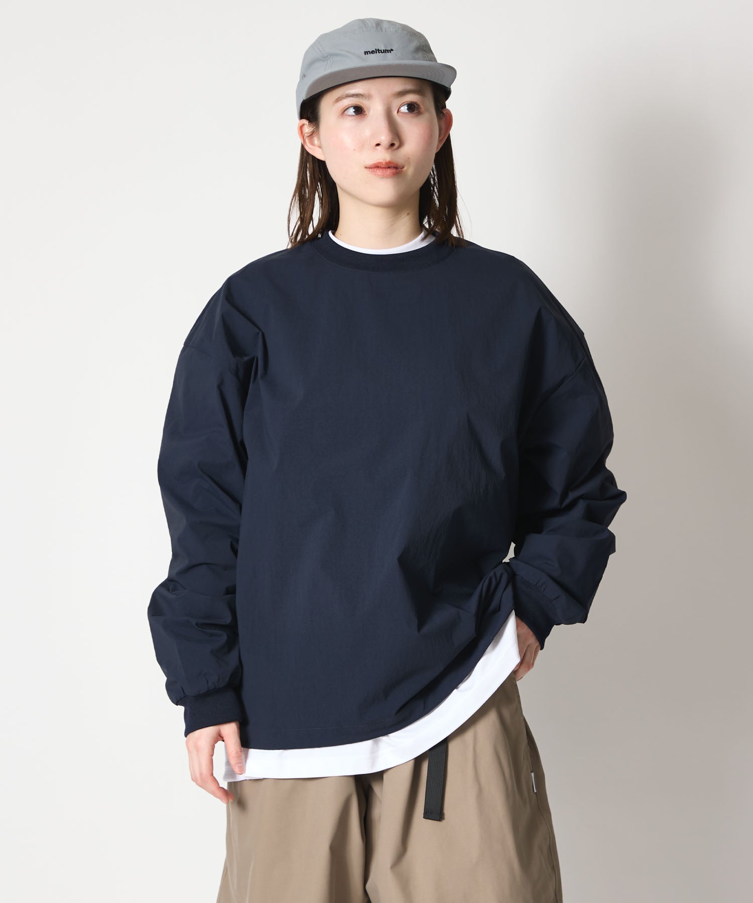NYLON CREW 長袖上衣