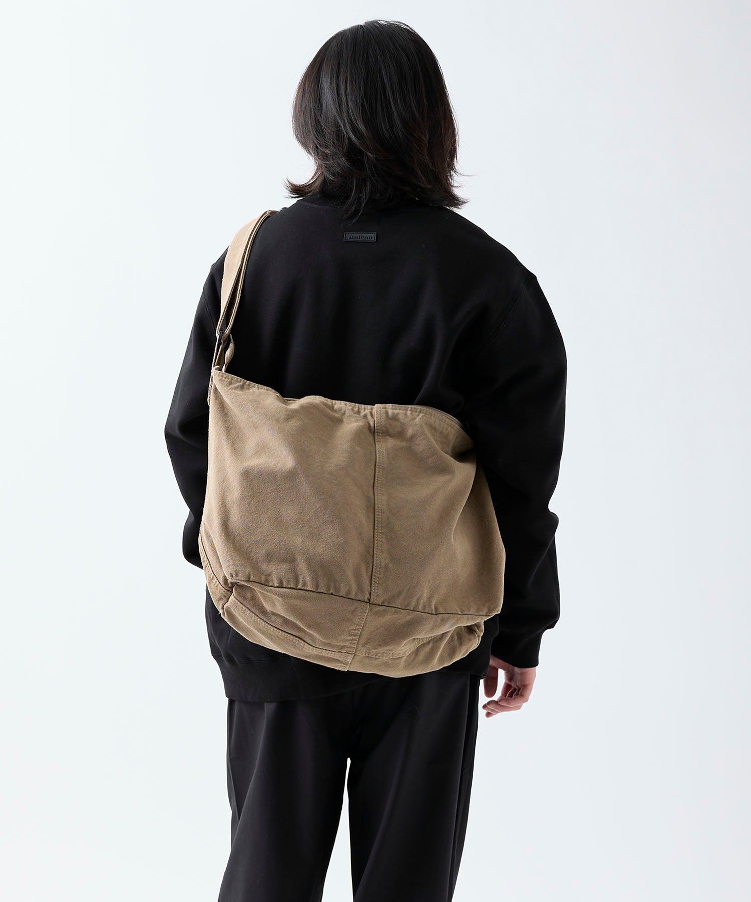canvas messenger bag