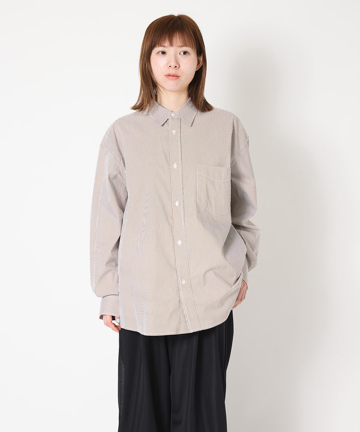 LOOSE STRIPE SHIRT L/S
