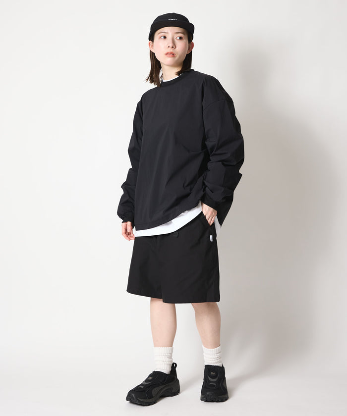 NYLON CREW L/S
