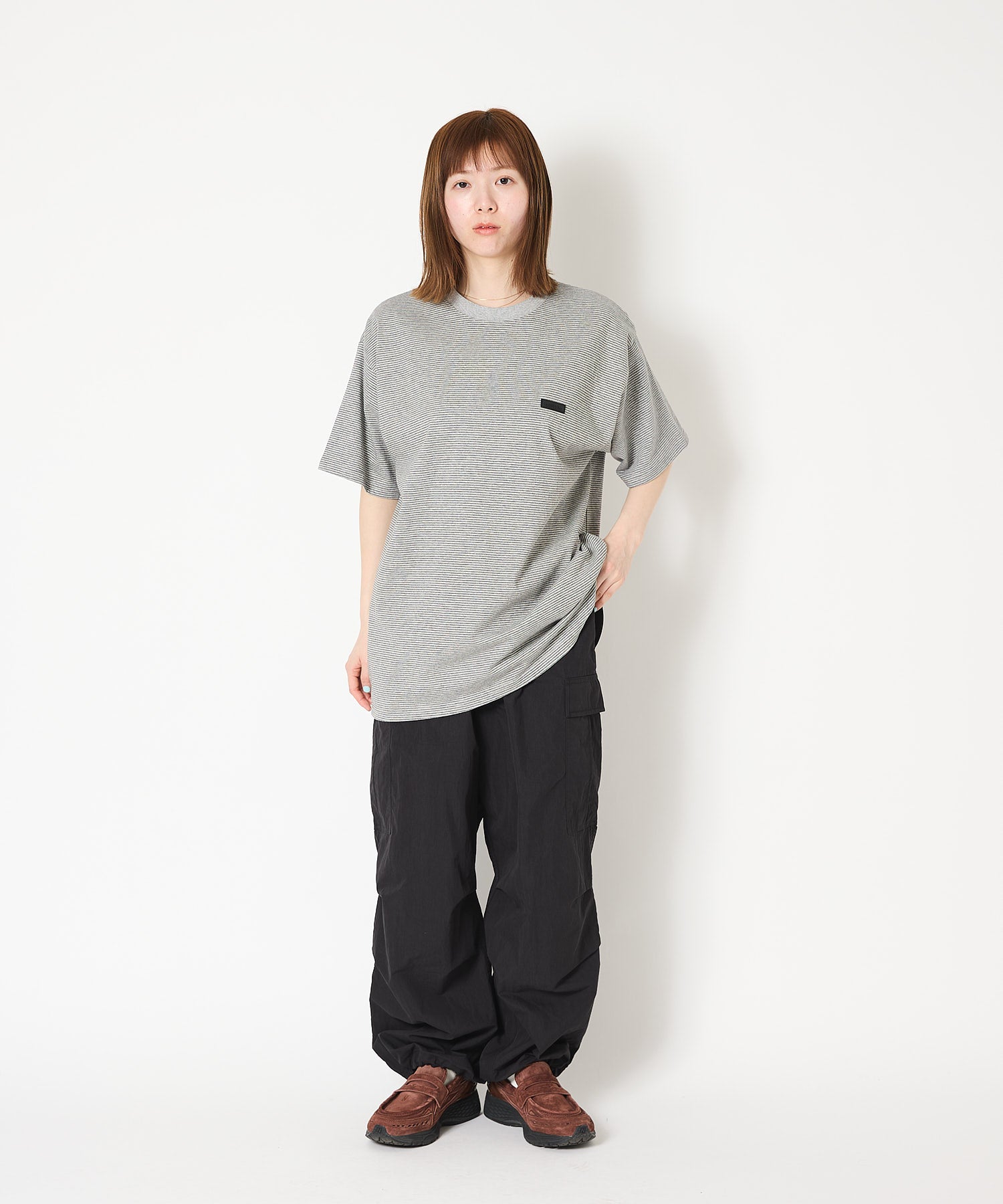 BORDER S/S T-SHIRT