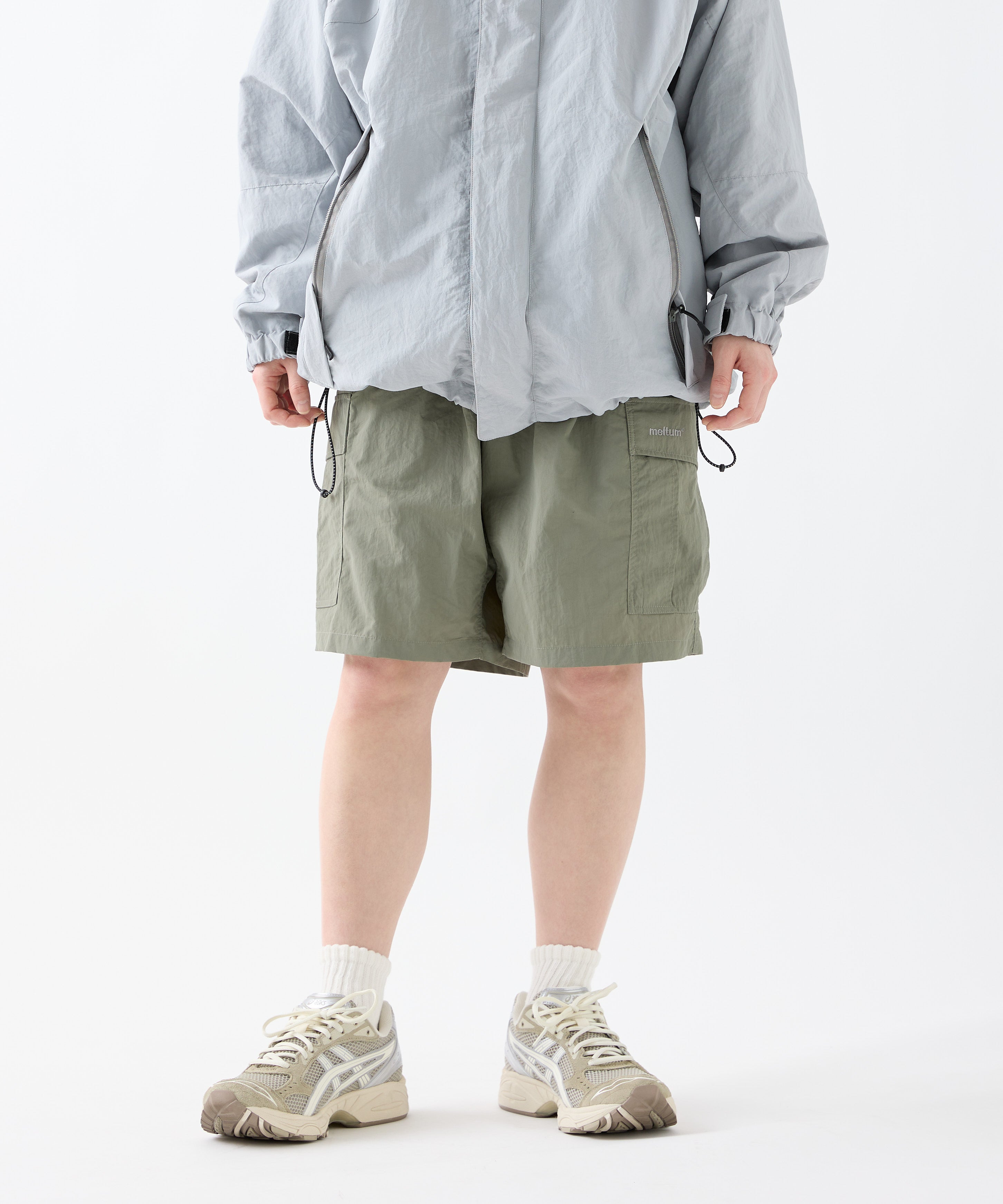 NYLON CARGO SHORTS