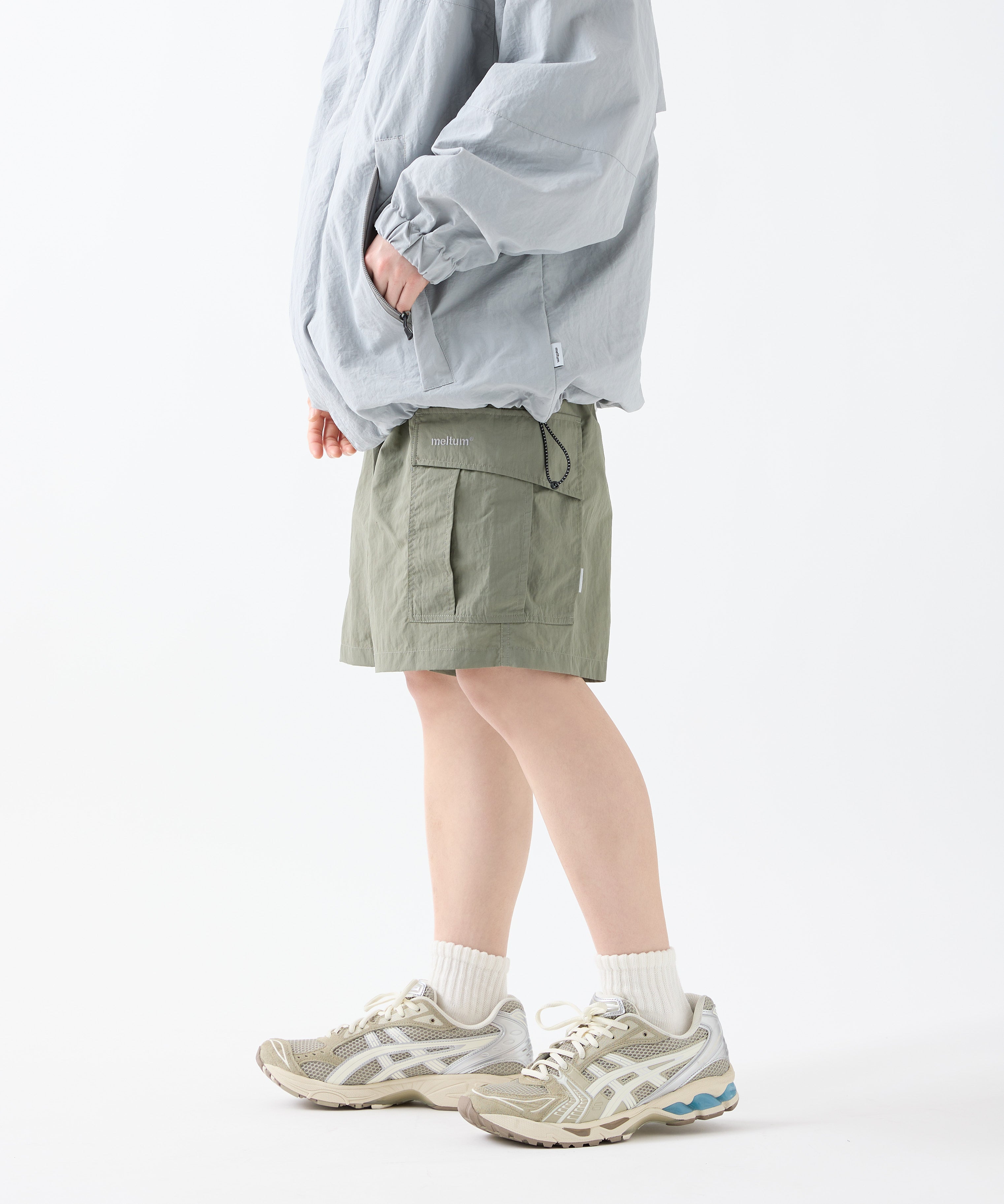 NYLON CARGO SHORTS
