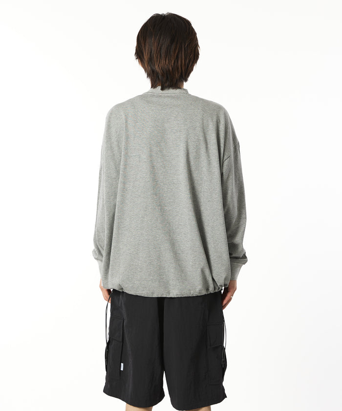 边框气球 T 恤 L/S