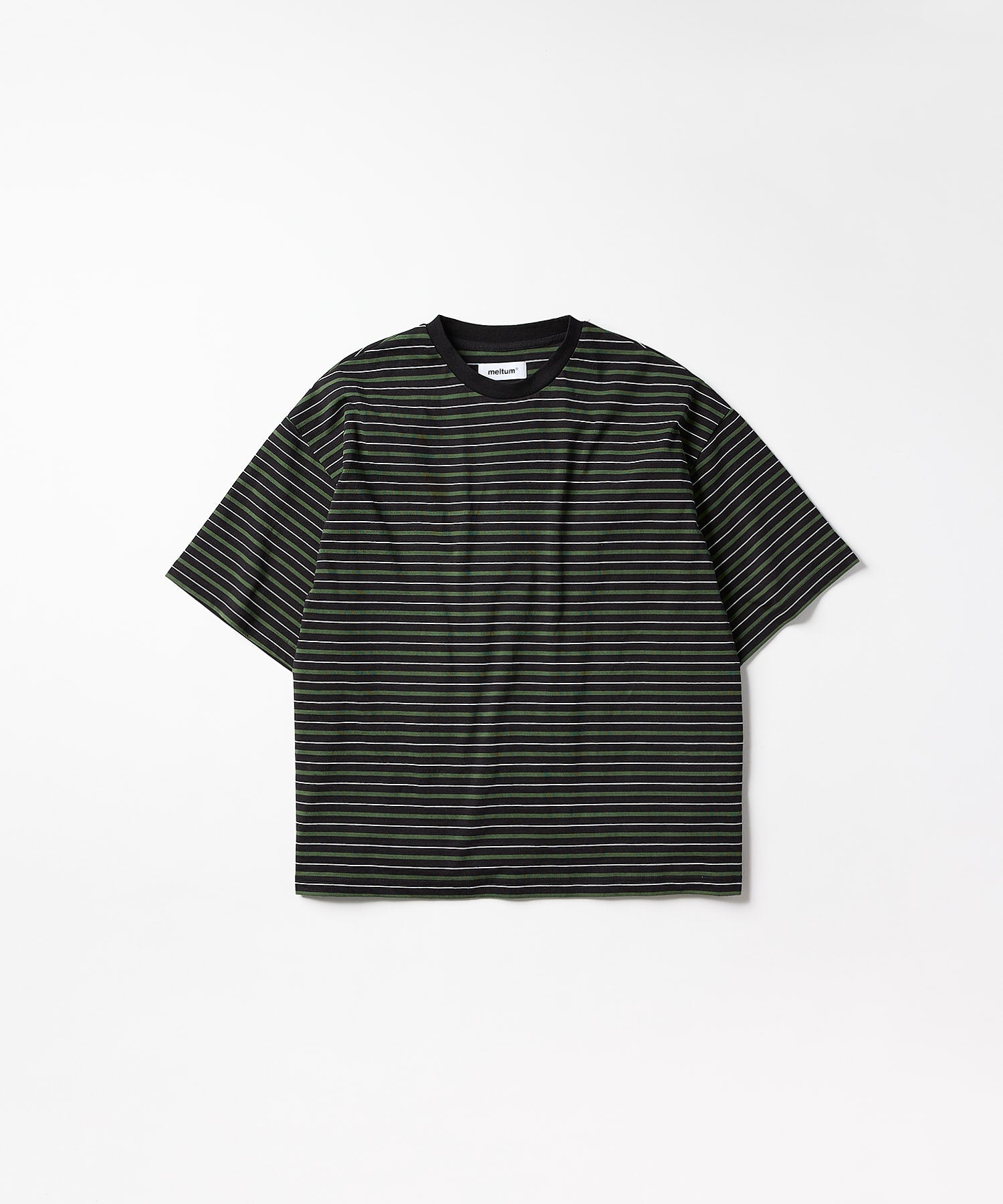Multi Border Short Sleeve T-Shirt