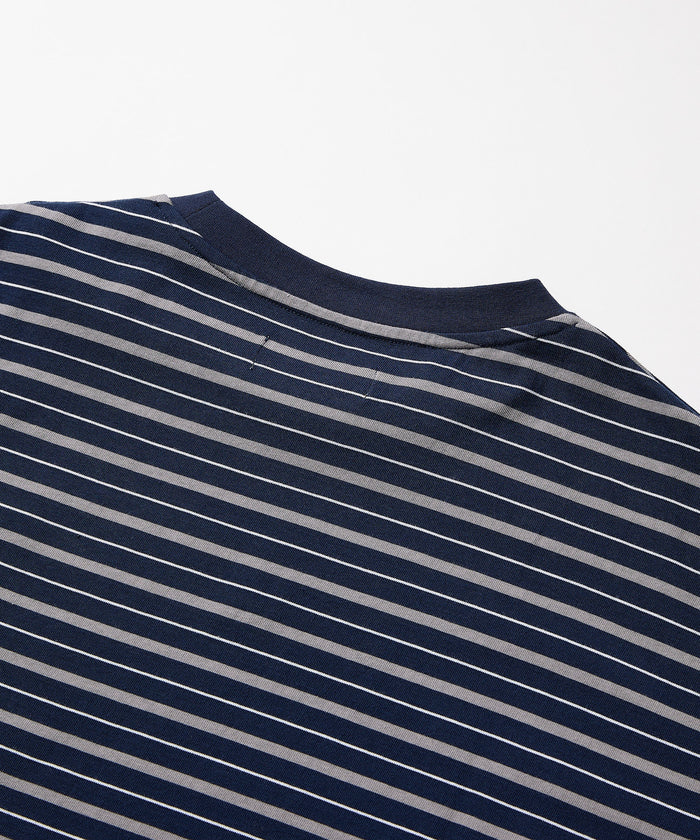 MULTI BORDER L/S TEE