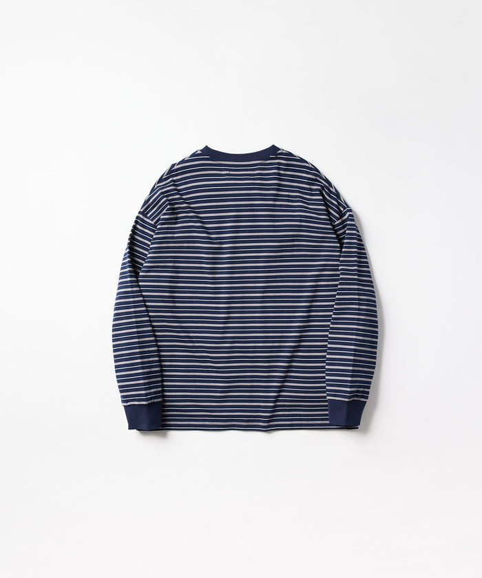 MULTI BORDER L/S TEE