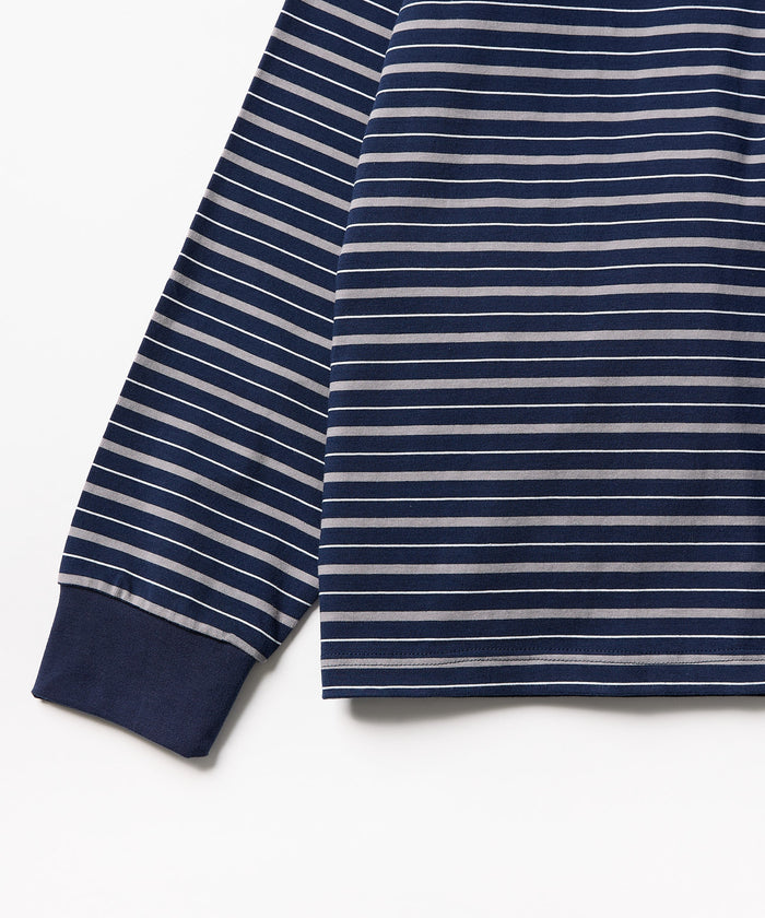 MULTI BORDER L/S TEE