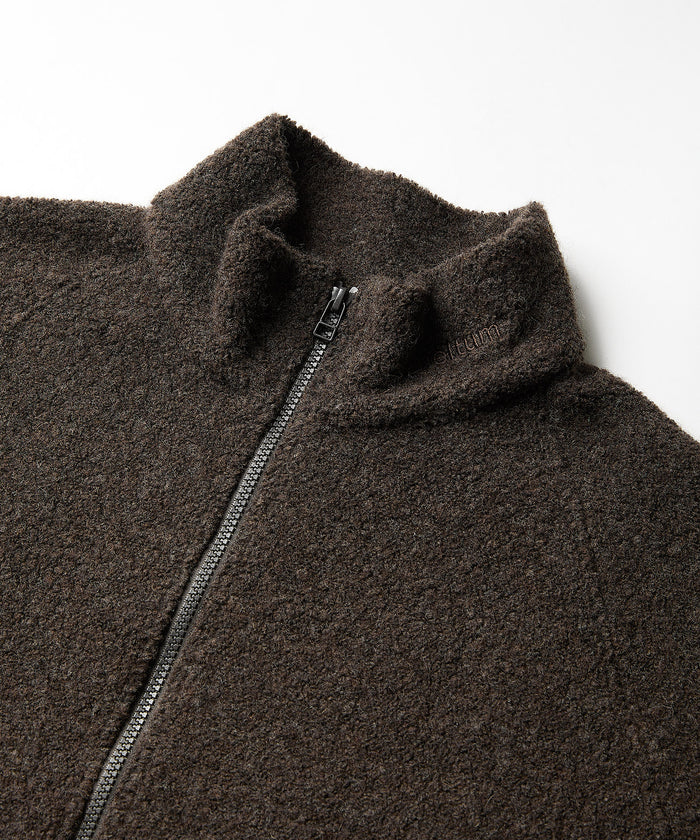 BOUCLE ZIP BLOUSON