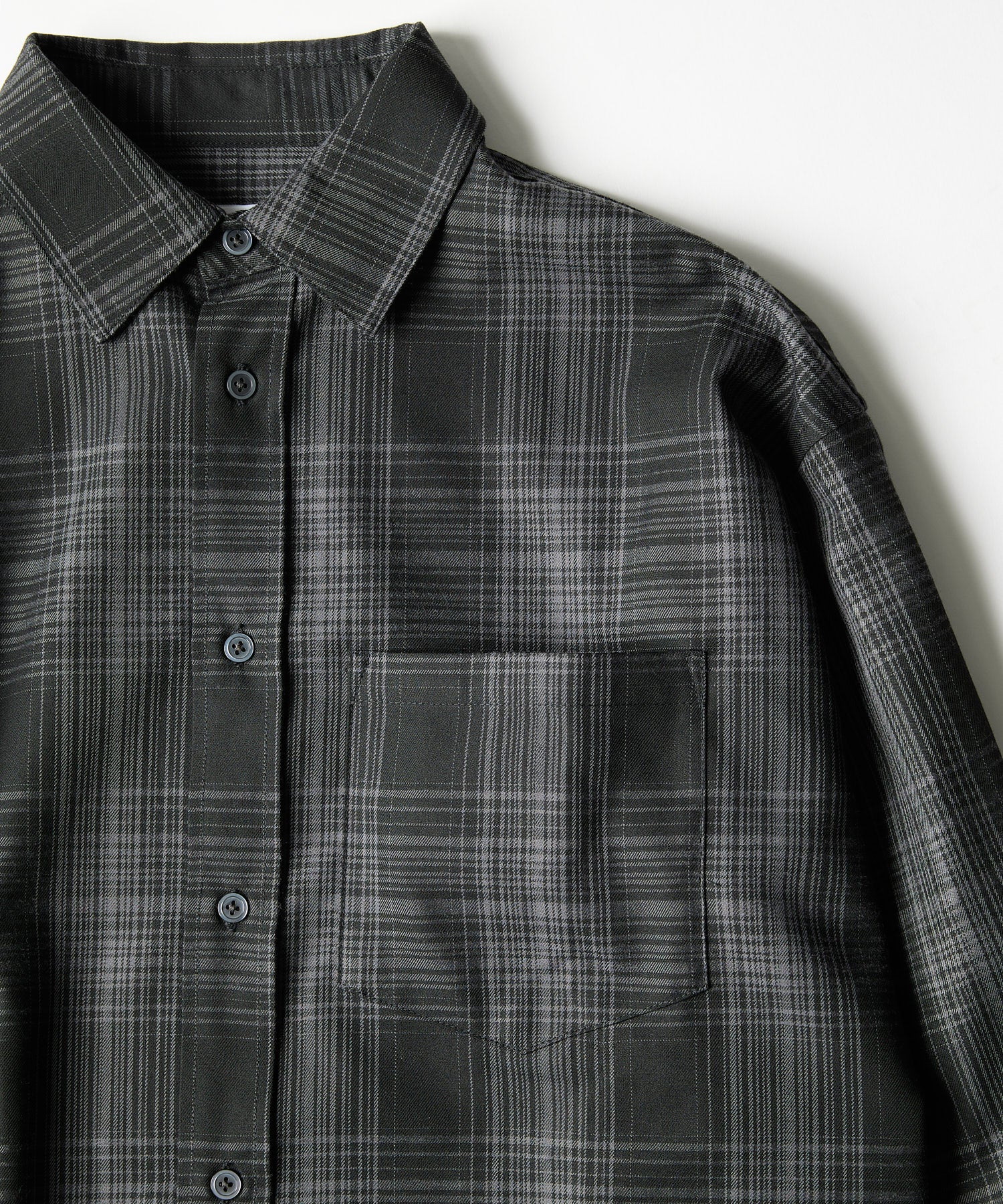 【2025.8.27 WED 18:00~ IN STOCK】OMBRE CHECK SHIRT