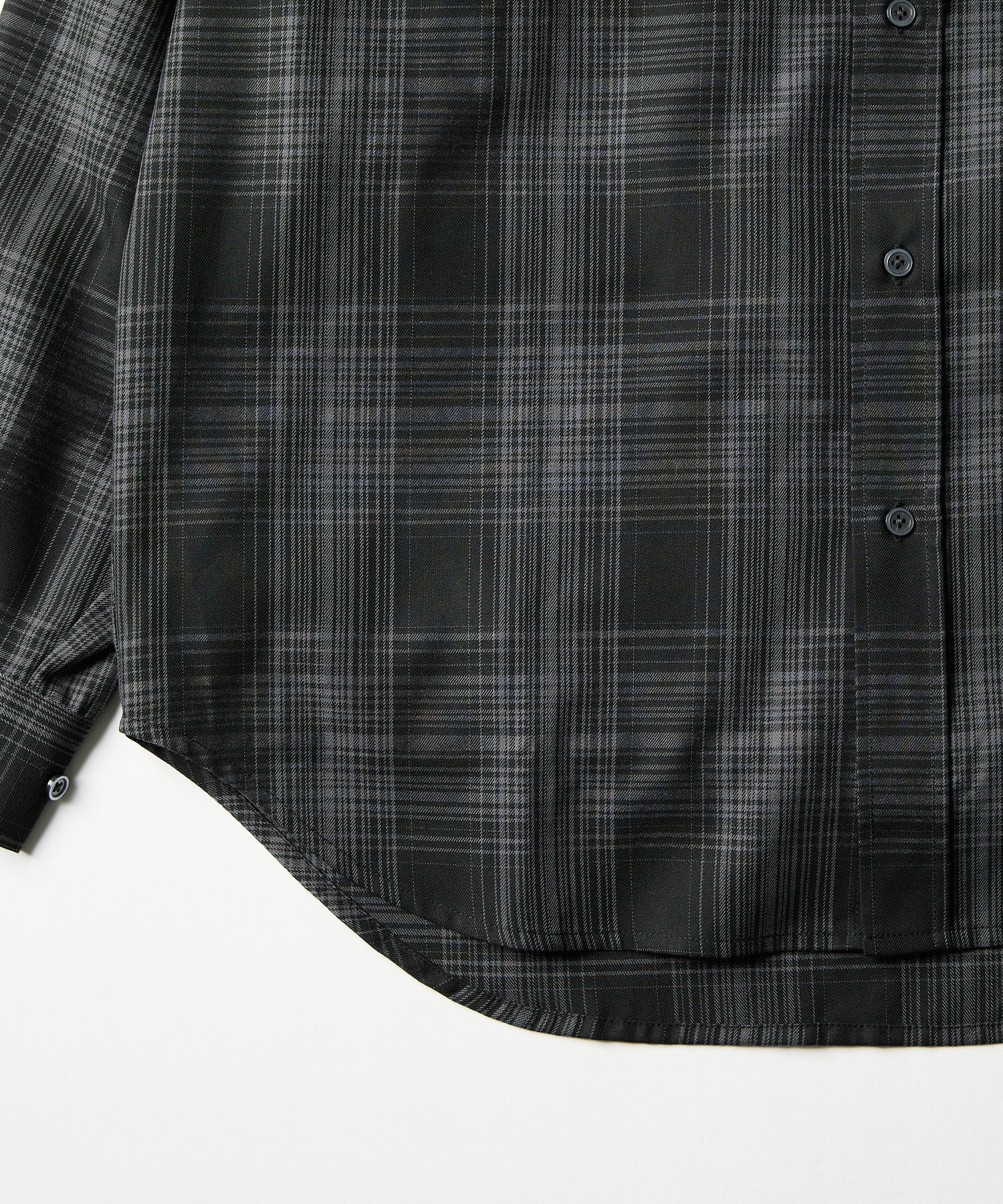 【2025.8.27 WED 18:00~ IN STOCK】OMBRE CHECK SHIRT