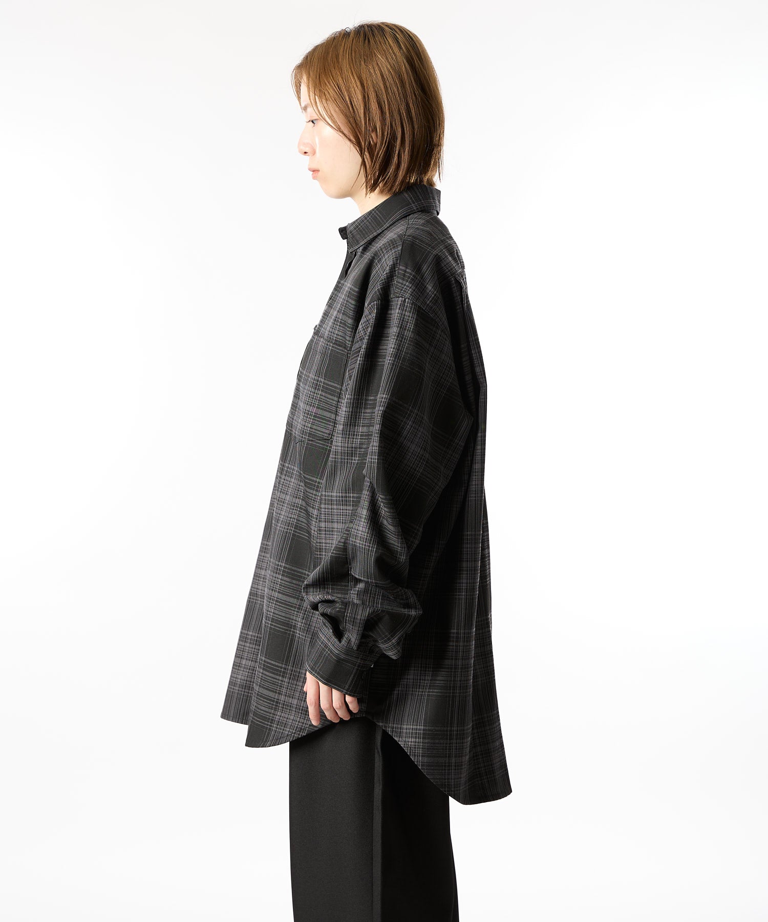 【2025.8.27 WED 18:00~ IN STOCK】OMBRE CHECK SHIRT