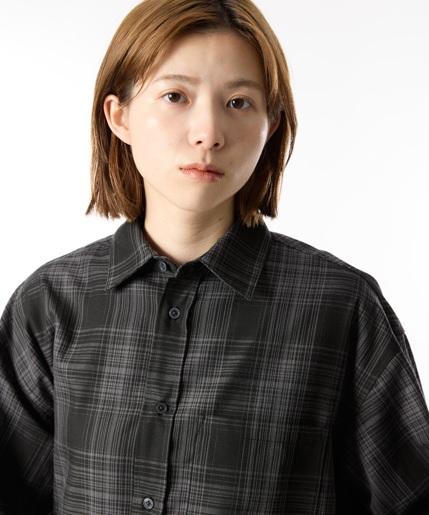 【2025.8.27 WED 18:00~ IN STOCK】OMBRE CHECK SHIRT